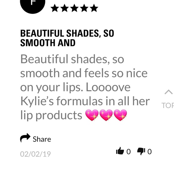 Posie K Trio Lip Kit by Kylie Jenner - Picture 6 of 8